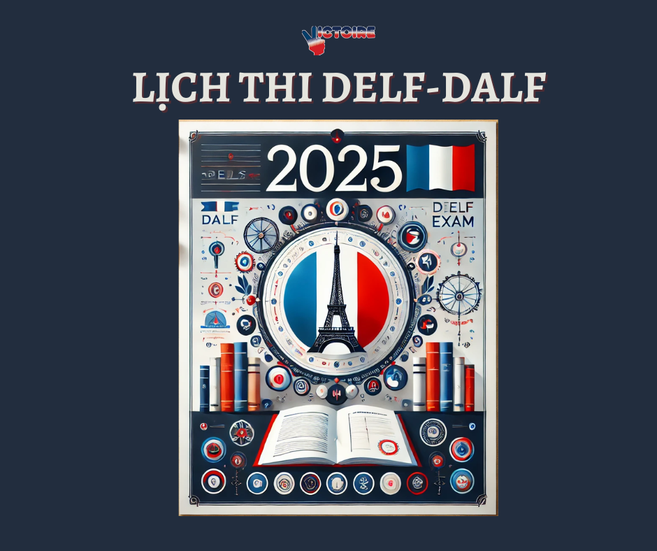 CẬP NHẬT LỊCH THI DELF-DALF NĂM 2025